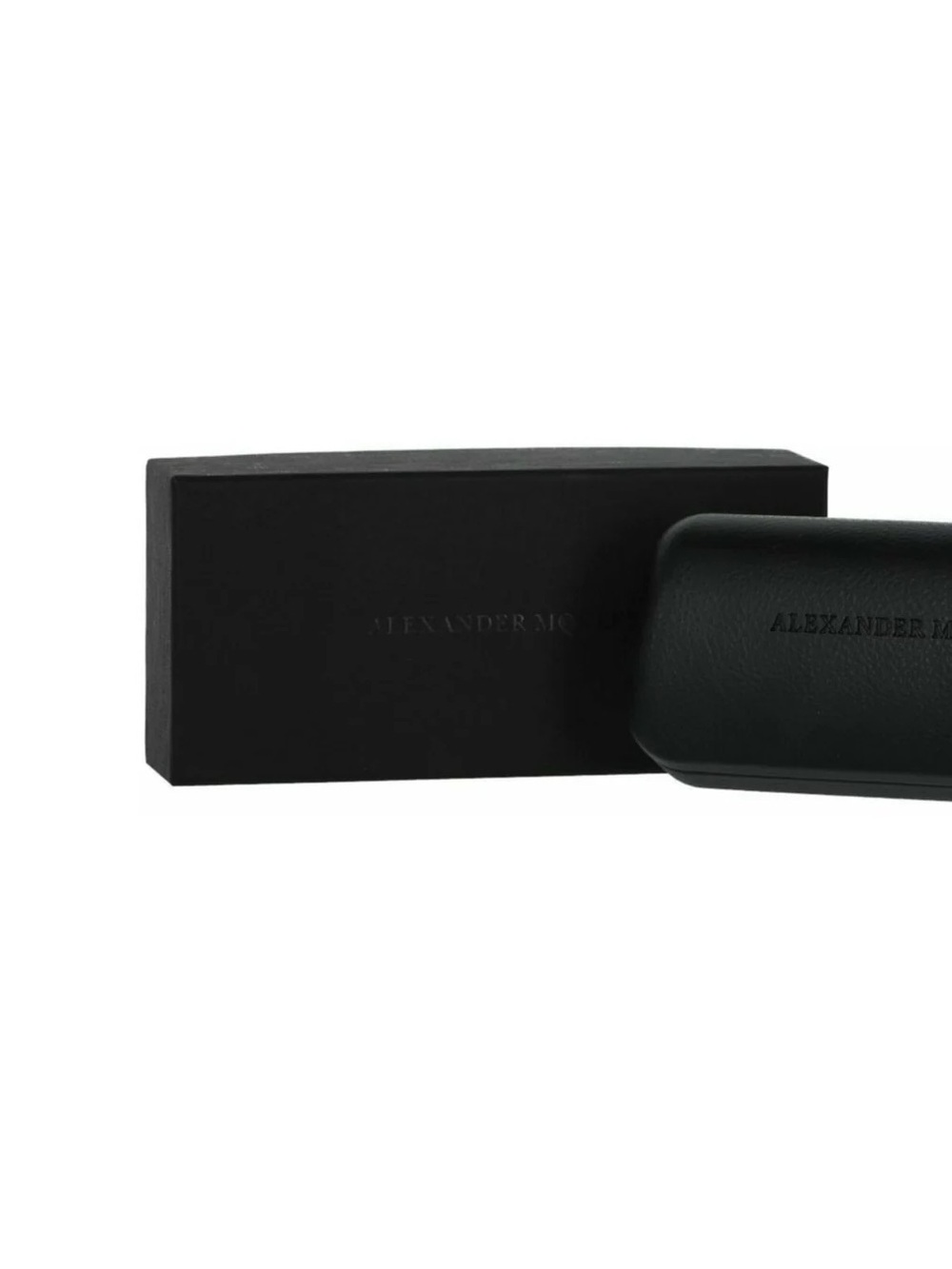 Alexander McQueen Eyewear Sunglasses Case Storage Box in Black